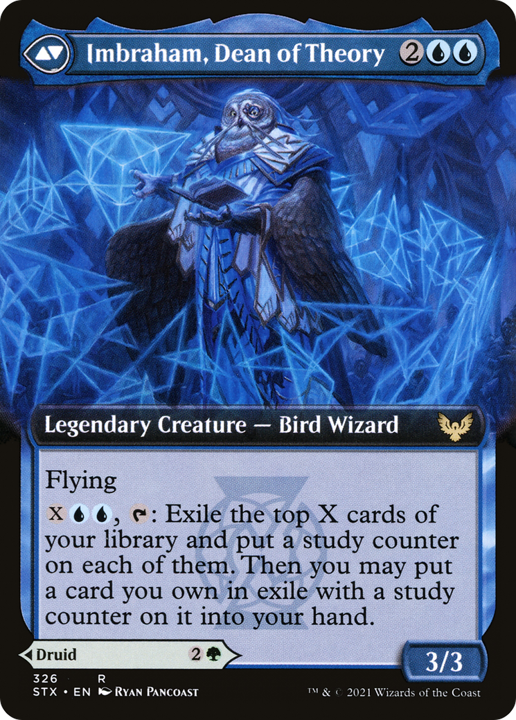 Kianne, Dean of Substance // Imbraham, Dean of Theory - Extended Art [STX-326]