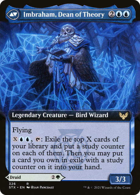 Kianne, Dean of Substance // Imbraham, Dean of Theory - Extended Art [STX-326]