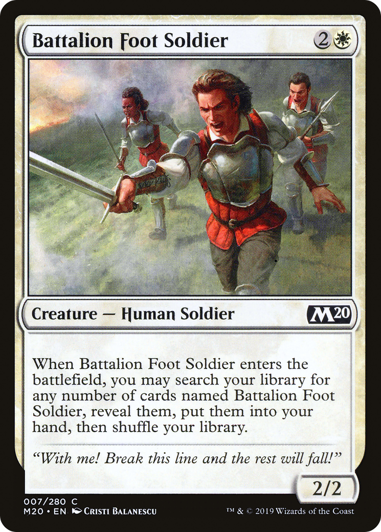 Battalion Foot Soldier [M20-7]