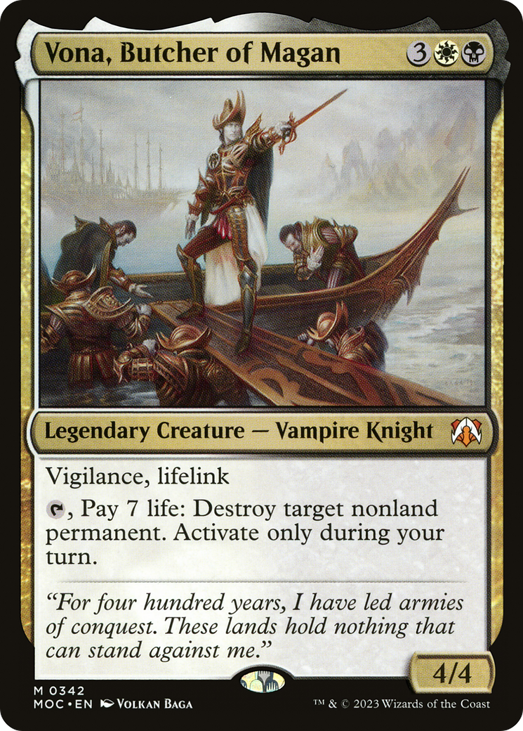 Vona, Butcher of Magan [MOC-342]