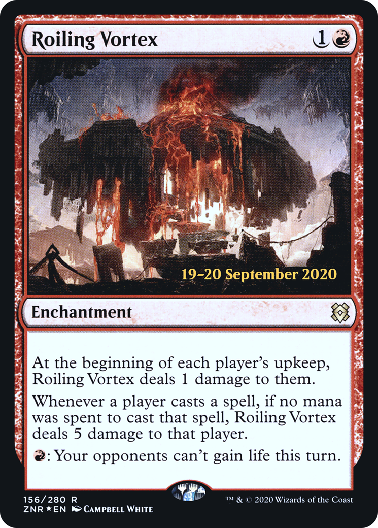 Roiling Vortex - Prerelease Promo [PZNR-156s]