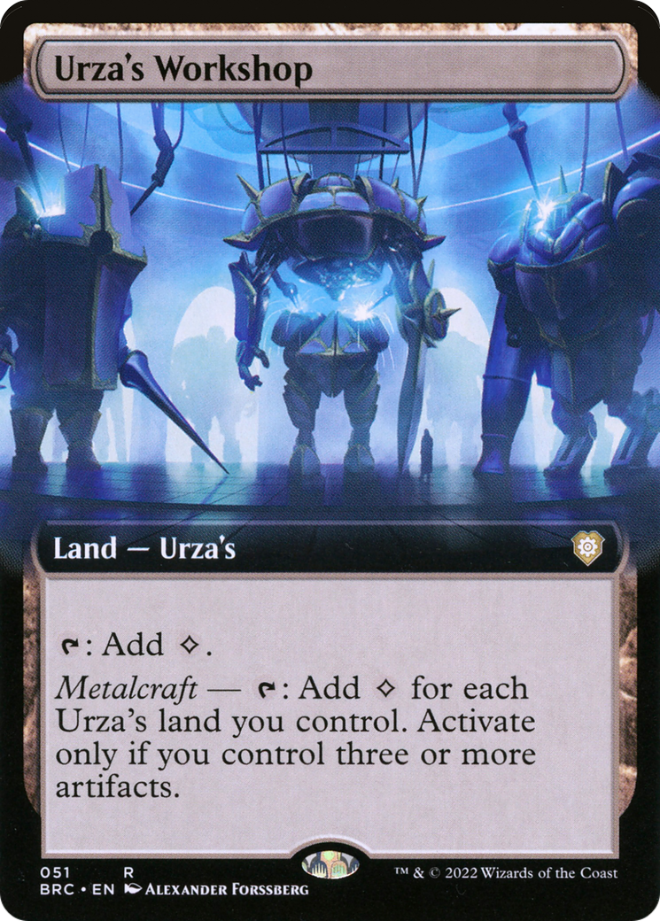 Urza's Workshop - Extended Art [BRC-51]