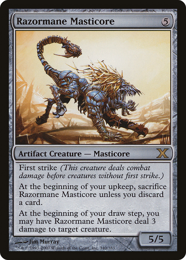 Razormane Masticore [10E-340]