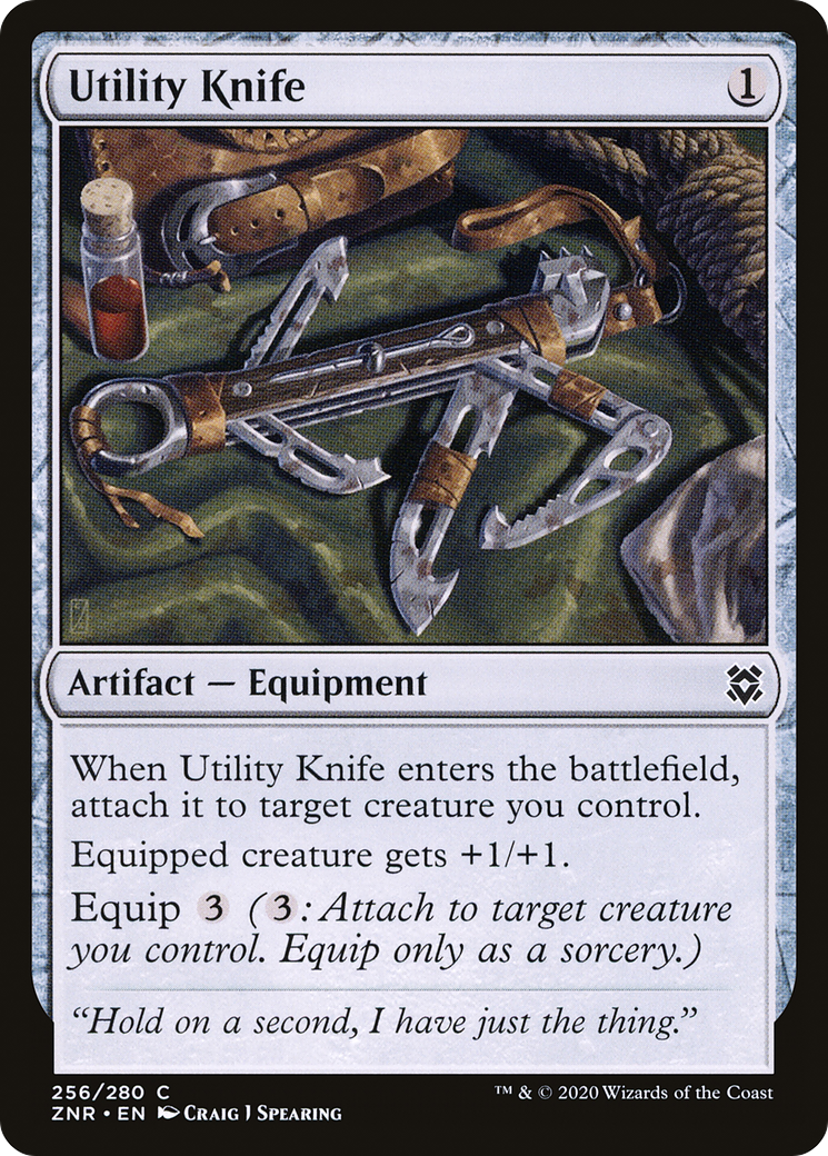 Utility Knife [ZNR-256]