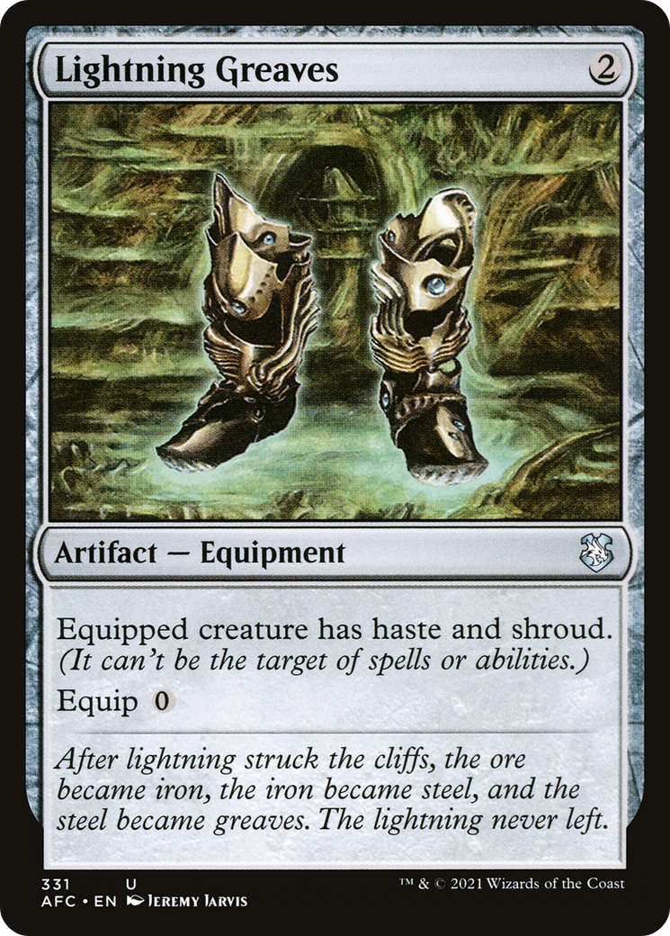 Lightning Greaves [AFC-331]