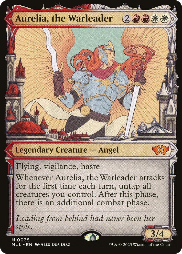 Aurelia, the Warleader - Ravnica City Showcase [MUL-35]