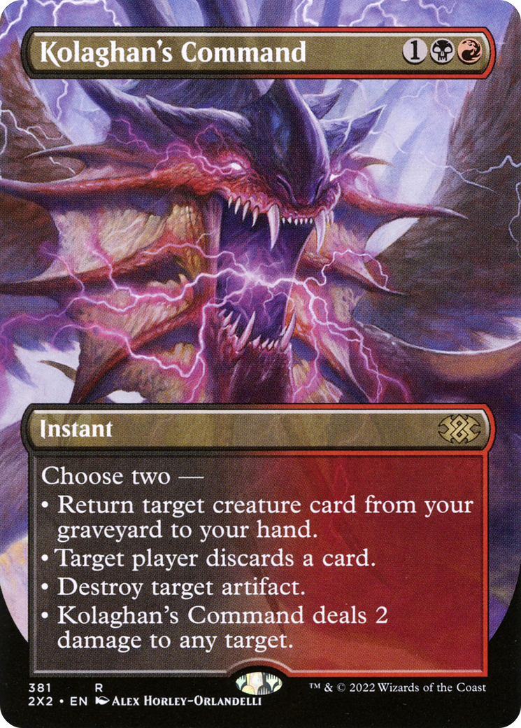 Kolaghan's Command - Borderless [2X2-381]