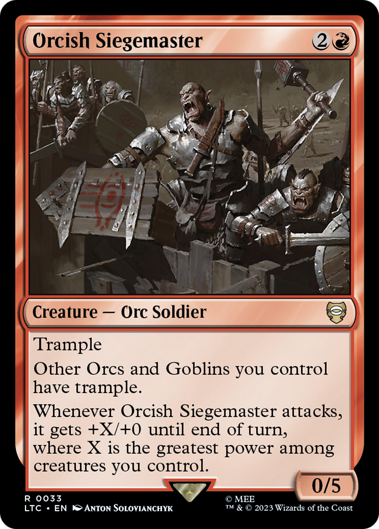 Orcish Siegemaster [LTC-33]