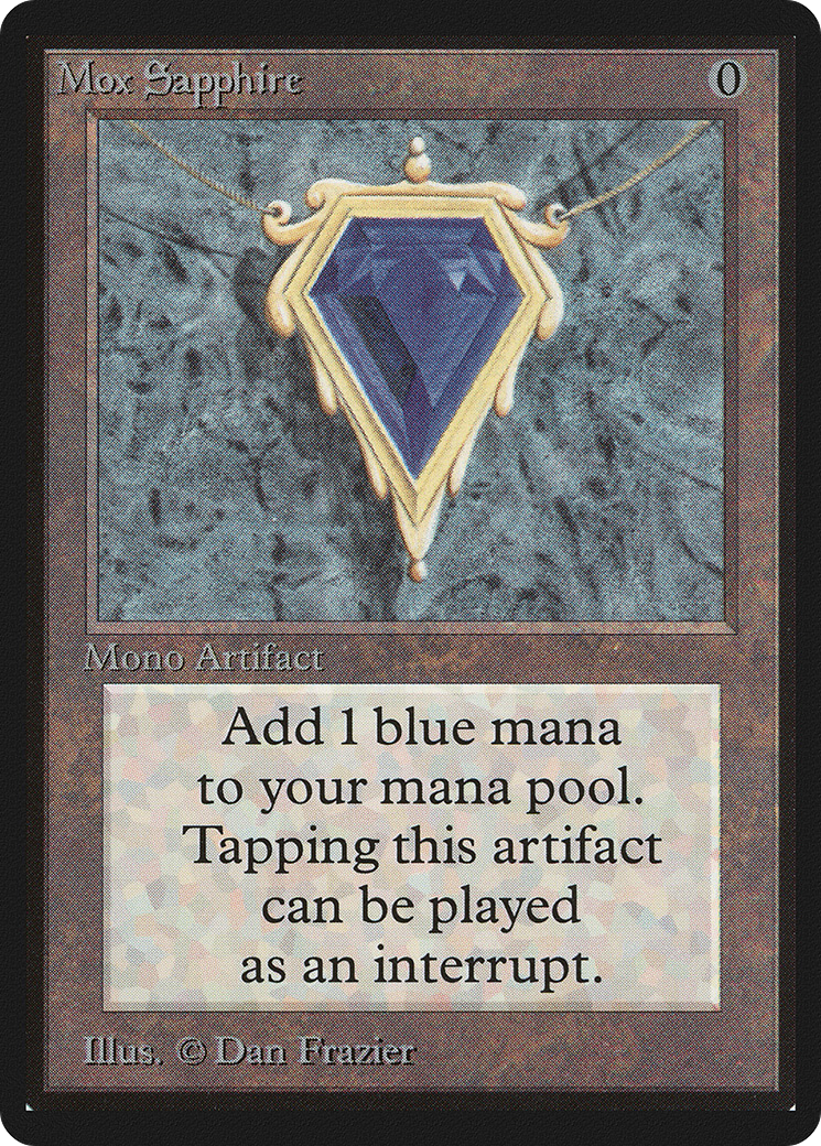 Mox Sapphire [LEB-266]