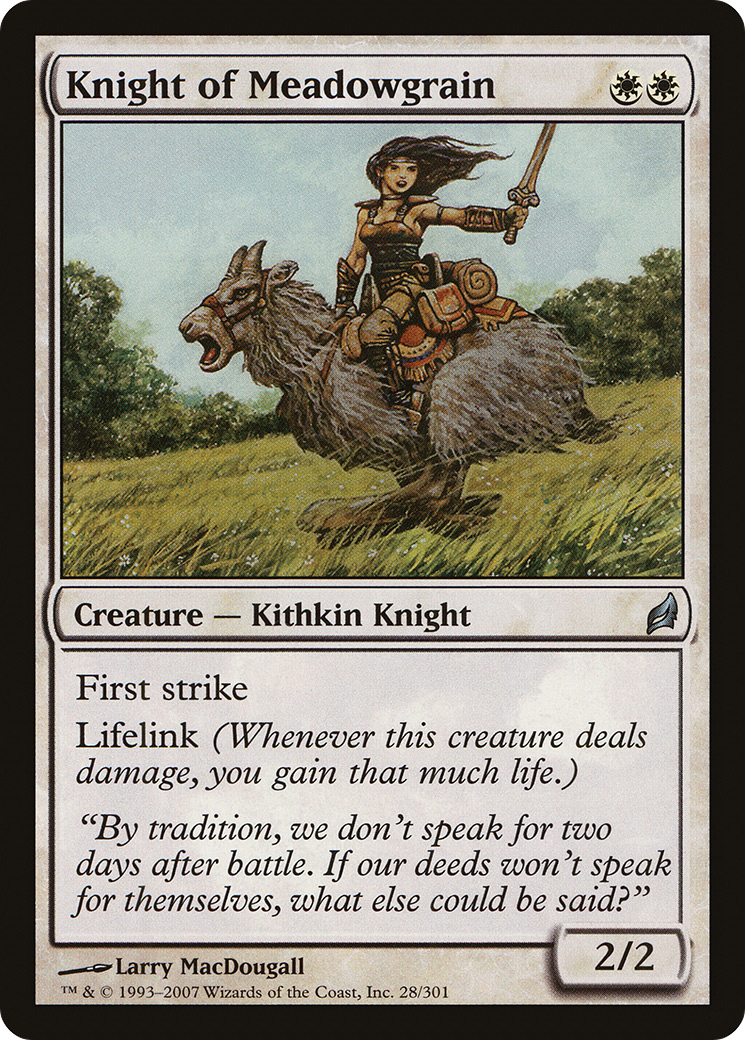 Knight of Meadowgrain [LRW-28]