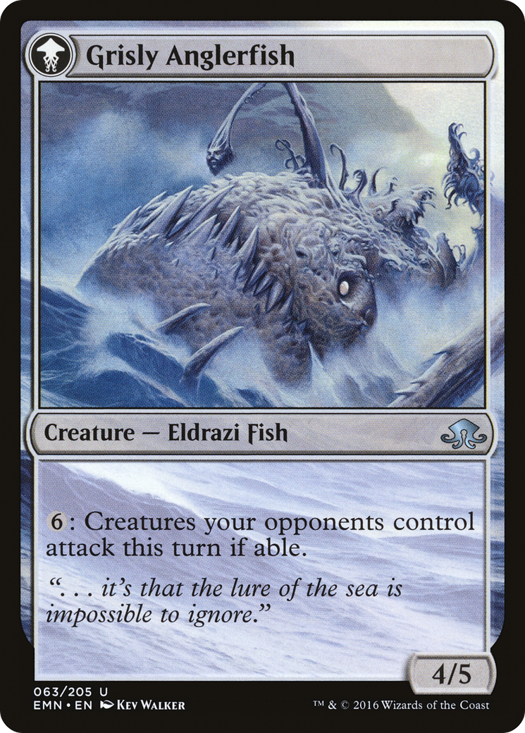 Grizzled Angler // Grisly Anglerfish [EMN-63]