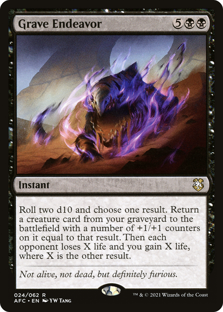 Grave Endeavor [AFC-24]