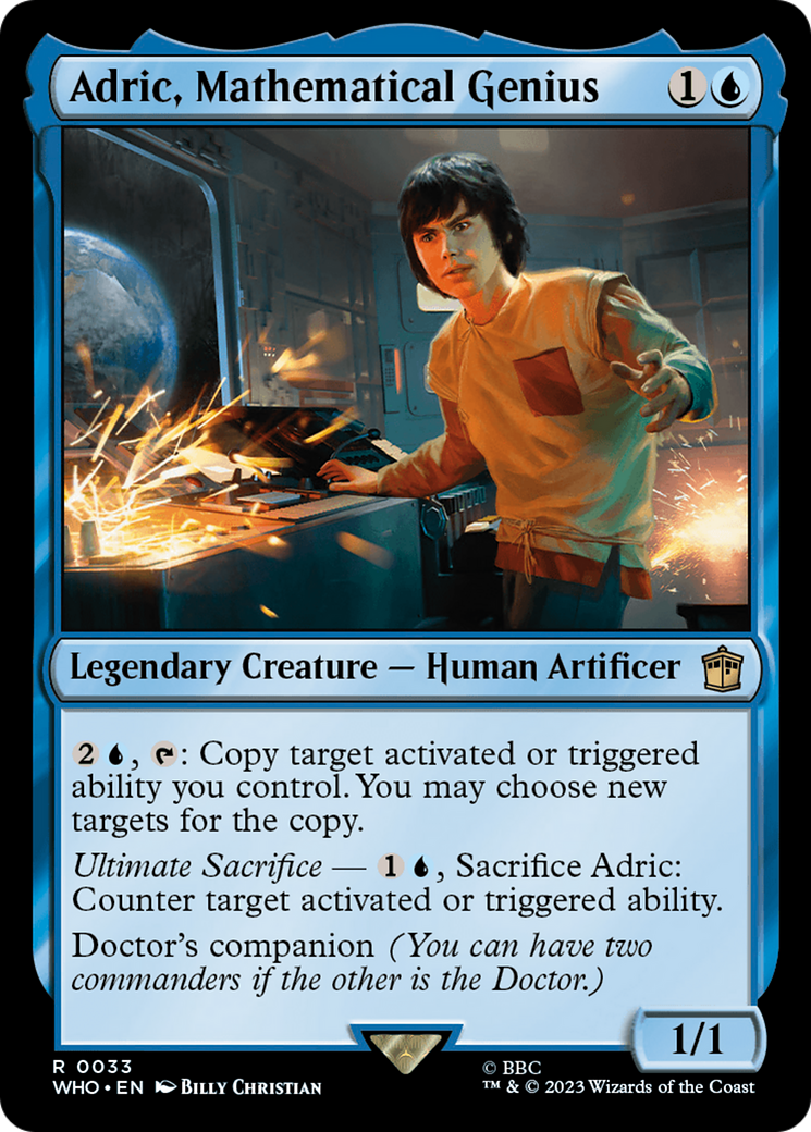 Adric, Mathematical Genius [WHO-33]