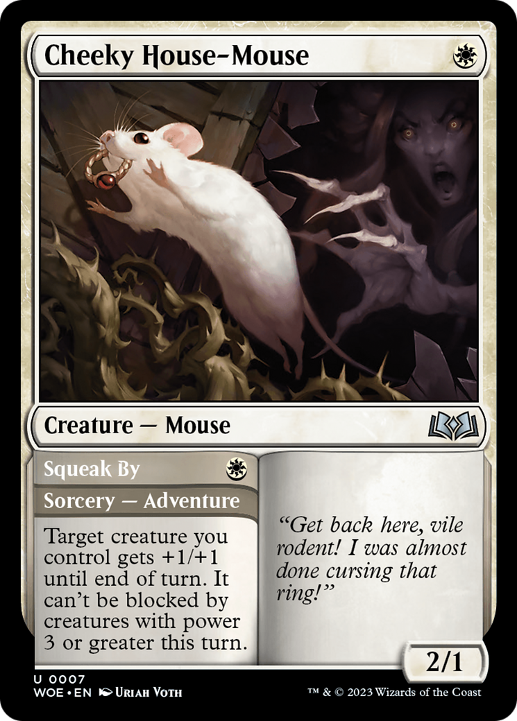 Cheeky House-Mouse // Squeak By [WOE-7]