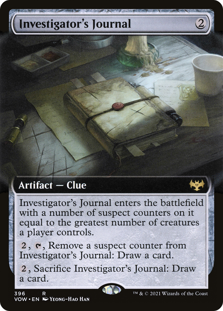 Investigator's Journal - Extended Art [VOW-396]