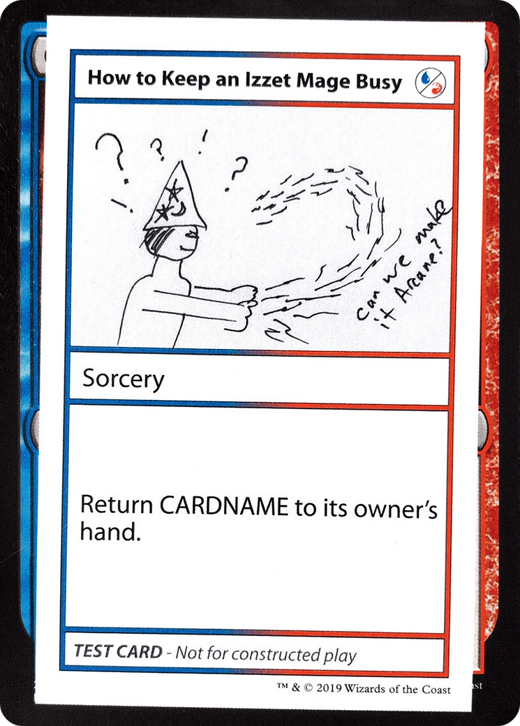 How to Keep an Izzet Mage Busy [CMB2-93]