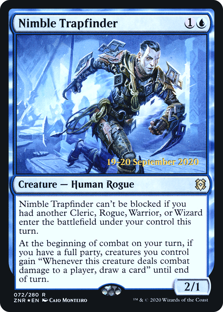 Nimble Trapfinder - Prerelease Promo [PZNR-72s]