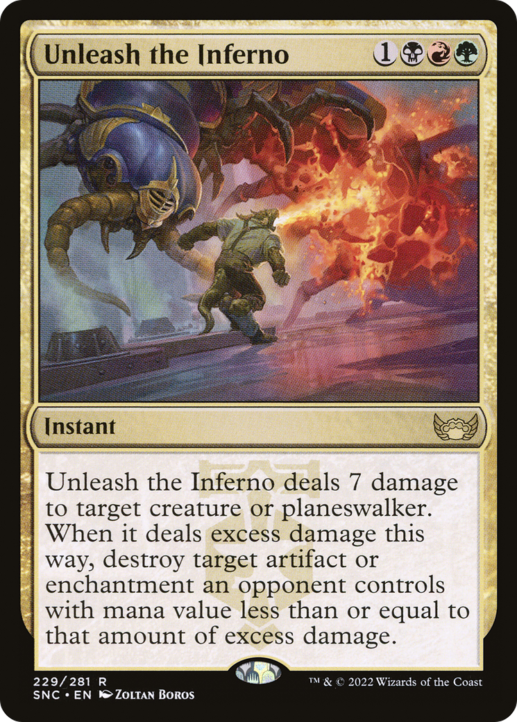 Unleash the Inferno [SNC-229]