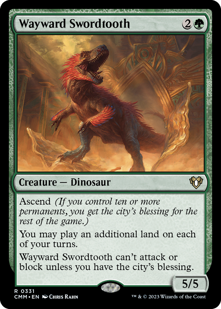 Wayward Swordtooth [CMM-331]