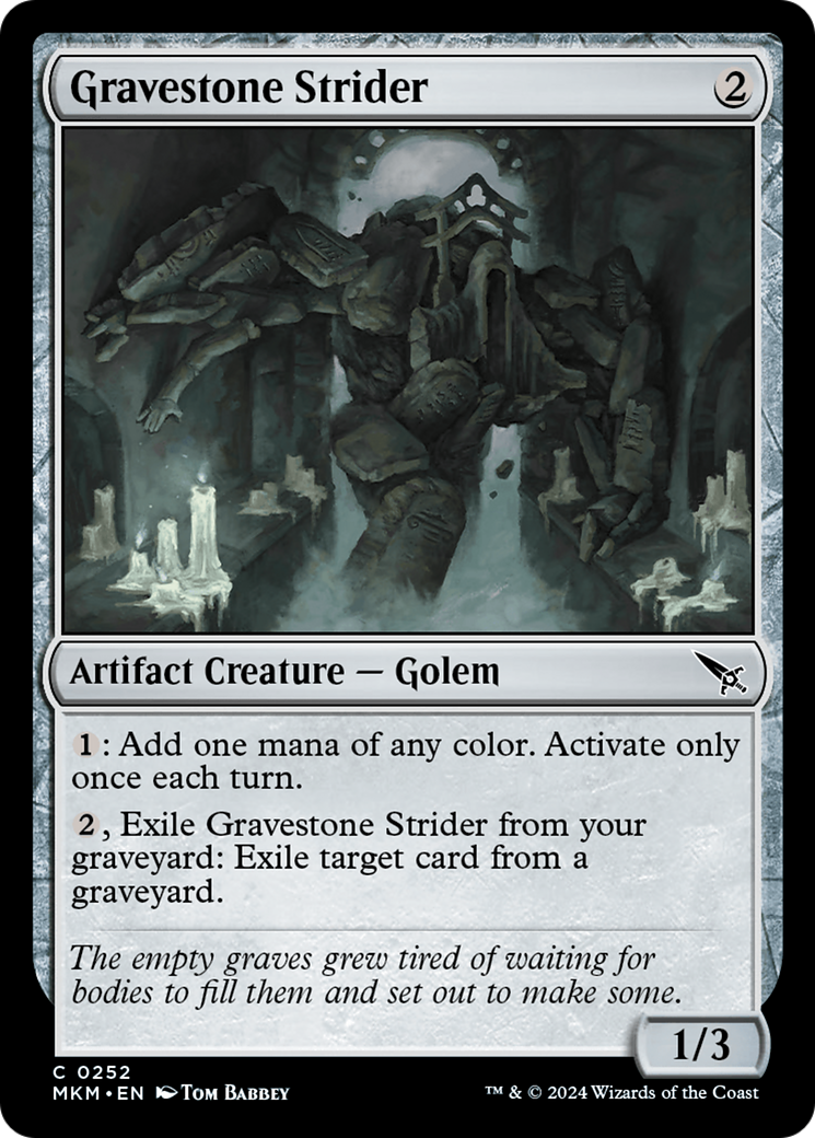 Gravestone Strider [MKM-252]