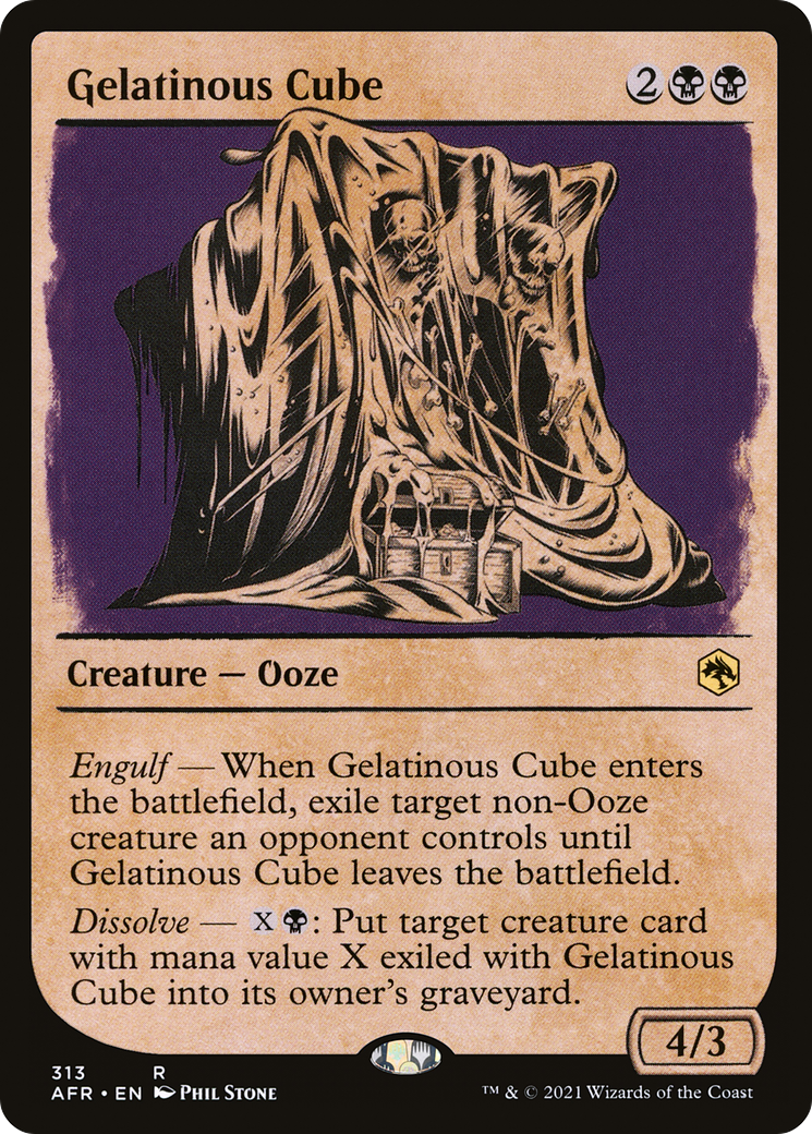 Gelatinous Cube - Showcase [AFR-313]