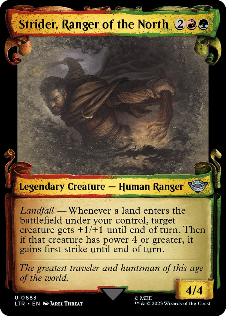Strider, Ranger of the North - Scroll Showcase [LTR-683]