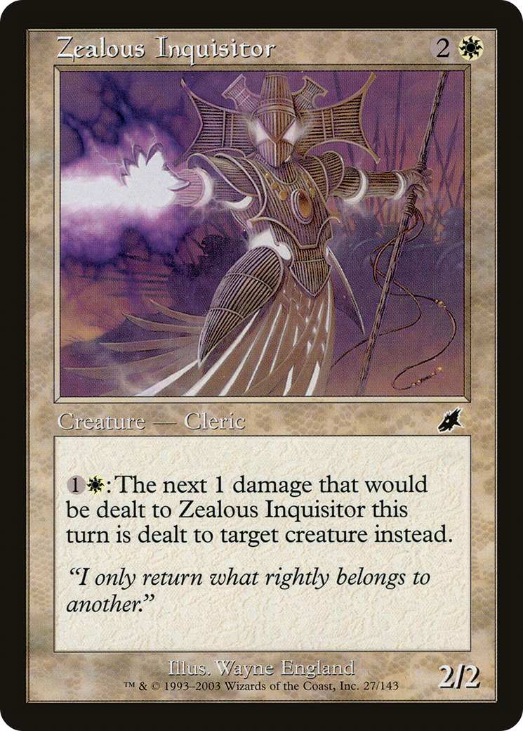 Zealous Inquisitor [SCG-27]