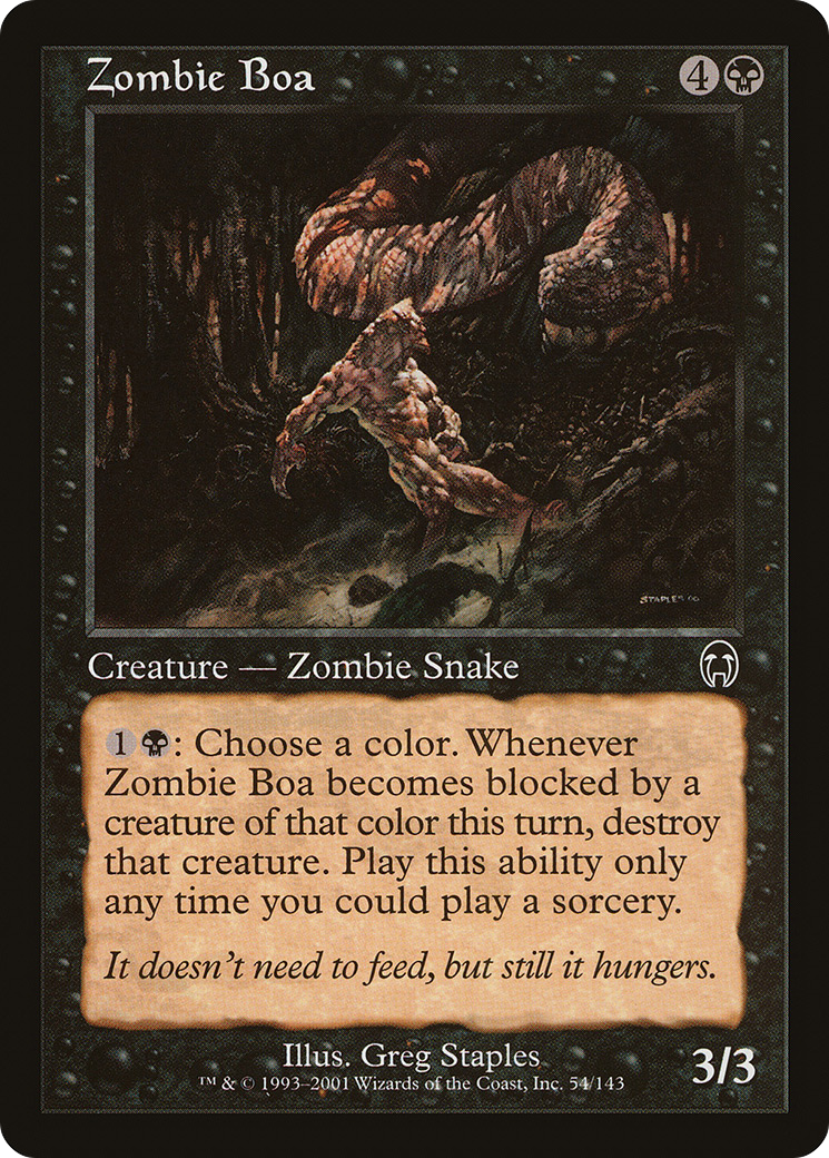 Zombie Boa [APC-54]