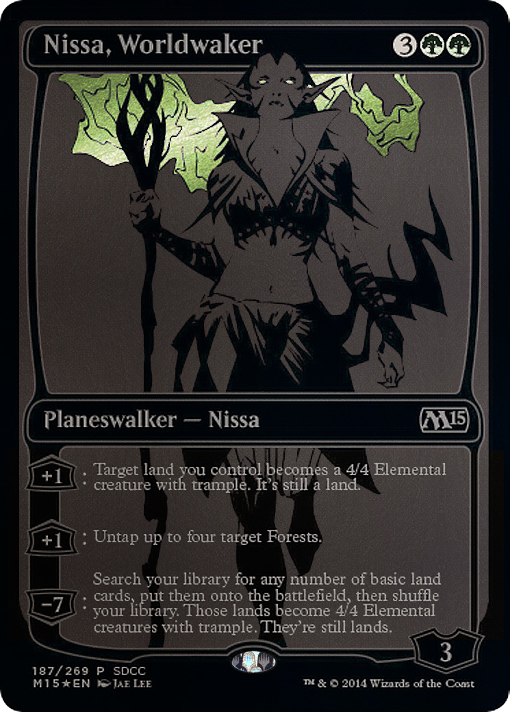 Nissa, Worldwaker - Promo [PS14-187]