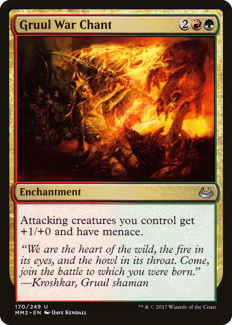 Gruul War Chant [MM3-170]
