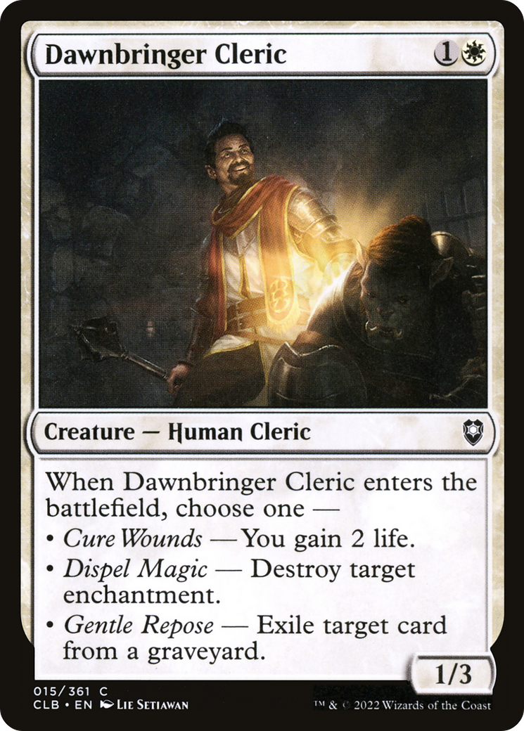 Dawnbringer Cleric [CLB-15]