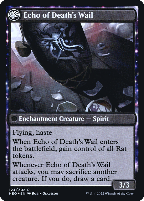Tribute to Horobi // Echo of Death's Wail - Prerelease Promo [PNEO-124s]