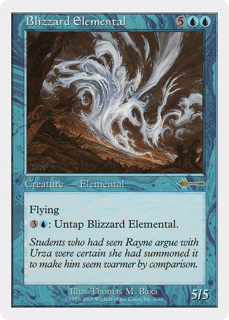 Blizzard Elemental [BTD-2]