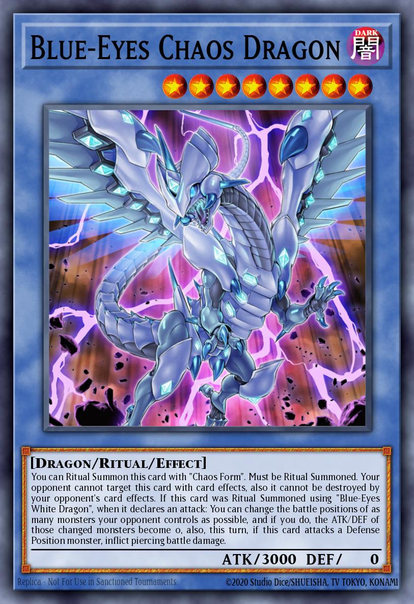 Blue-Eyes Chaos Dragon [LED3-EN001]