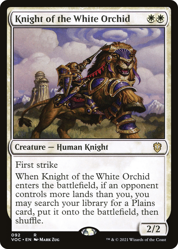 Knight of the White Orchid [VOC-92]