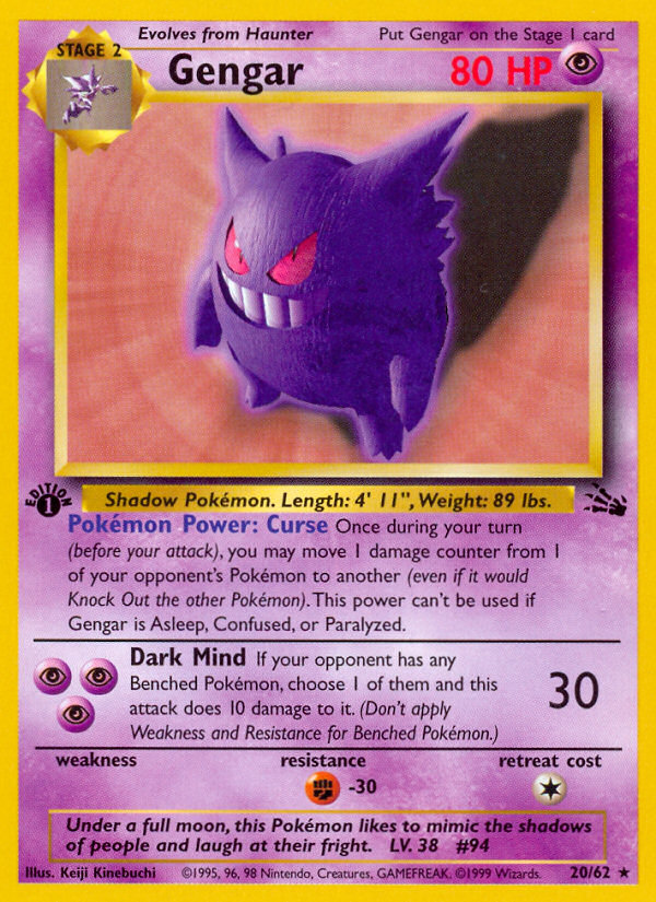 Gengar [BASE3-20]