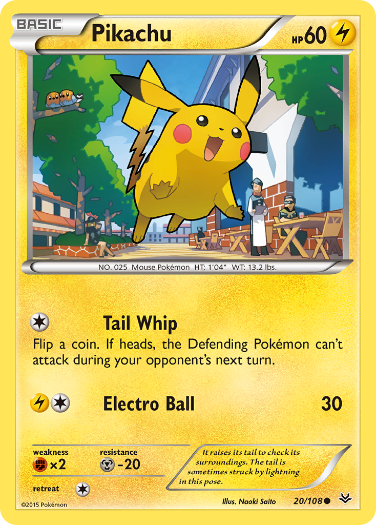 Pikachu [XY6-20]