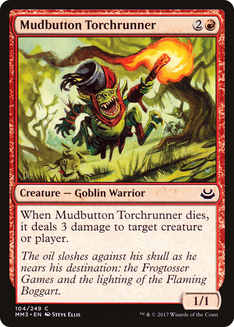 Mudbutton Torchrunner [MM3-104]