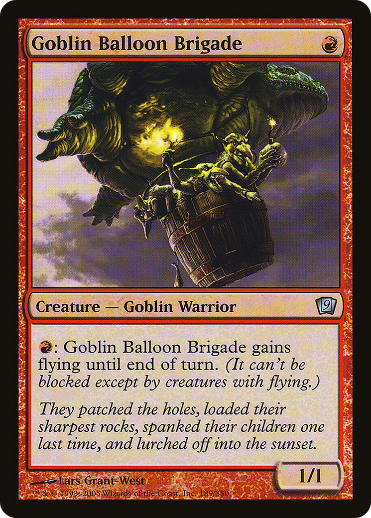 Goblin Balloon Brigade [9ED-189★]