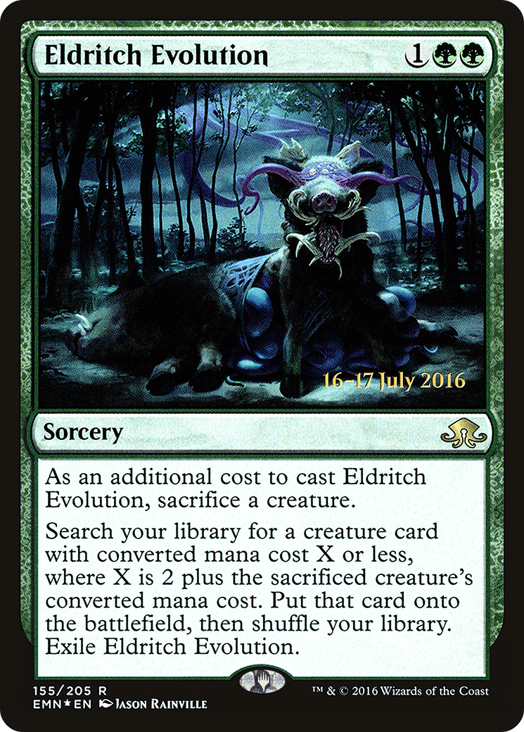 Eldritch Evolution - Prerelease Promo [PEMN-155s]