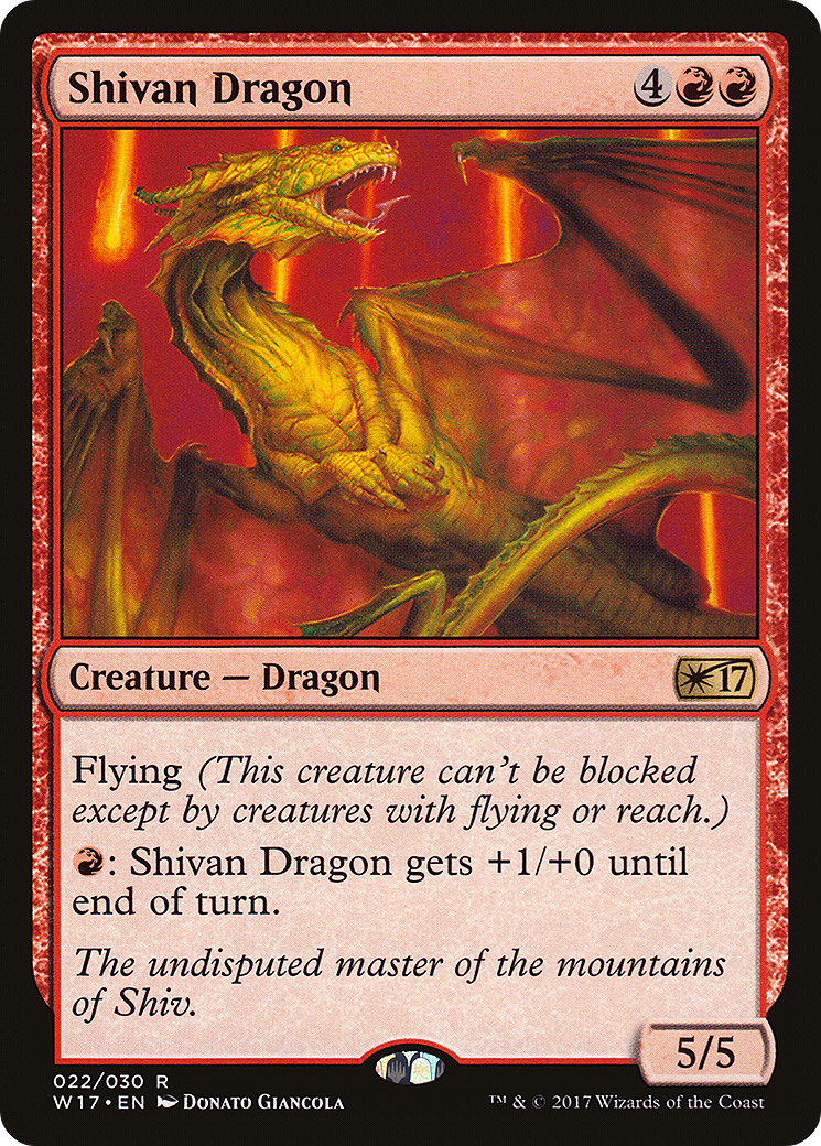 Shivan Dragon [W17-22]