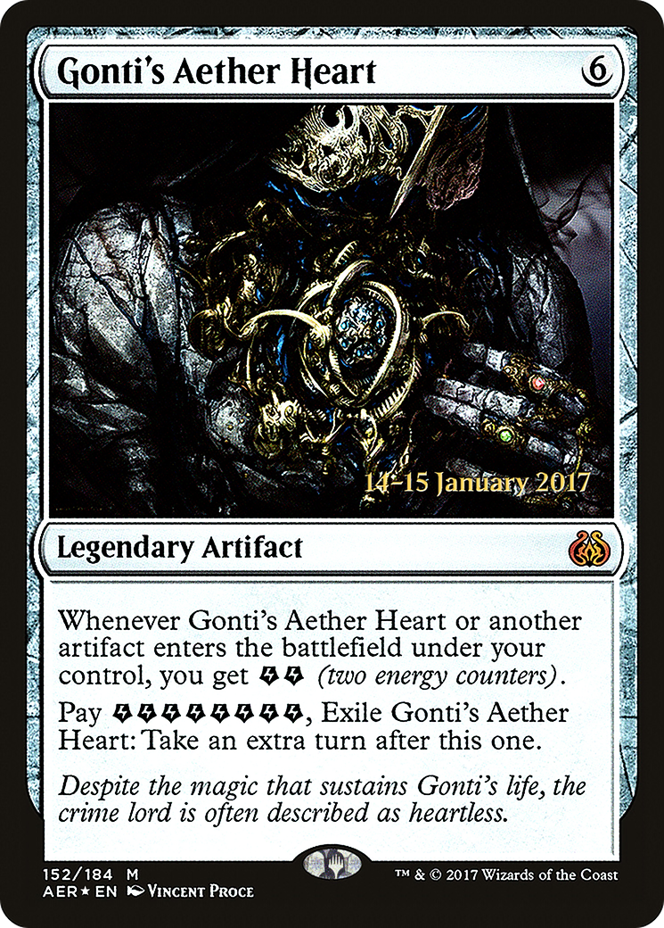 Gonti's Aether Heart - Prerelease Promo [PAER-152s]