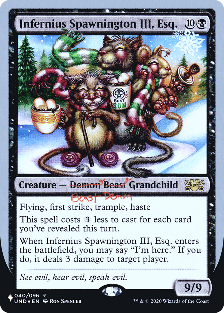 Infernius Spawnington III, Esq. [ULST-21]