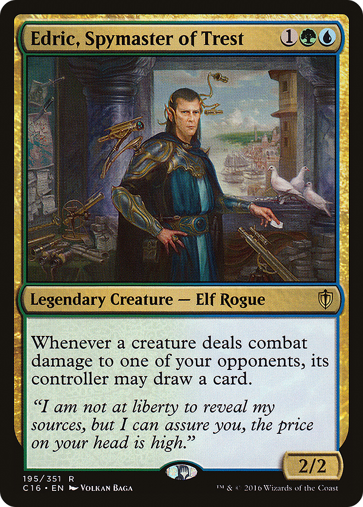 Edric, Spymaster of Trest [C16-195]
