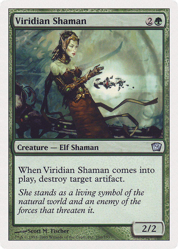 Viridian Shaman [9ED-280]