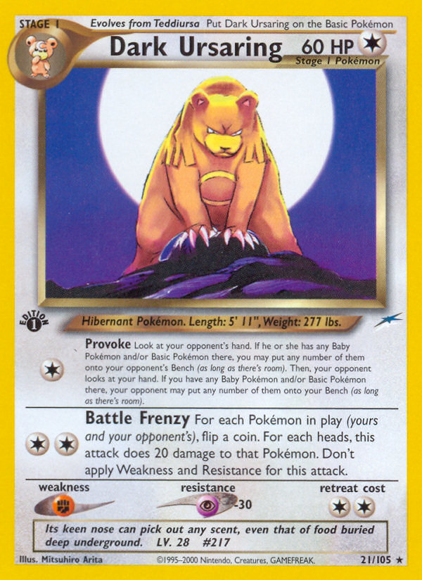Dark Ursaring [NEO4-21]