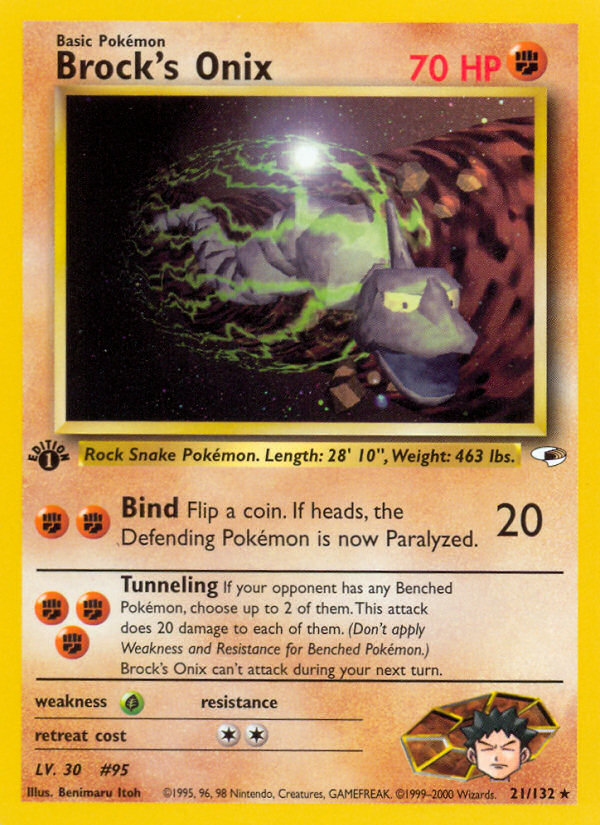 Brock's Onix [GYM1-21]