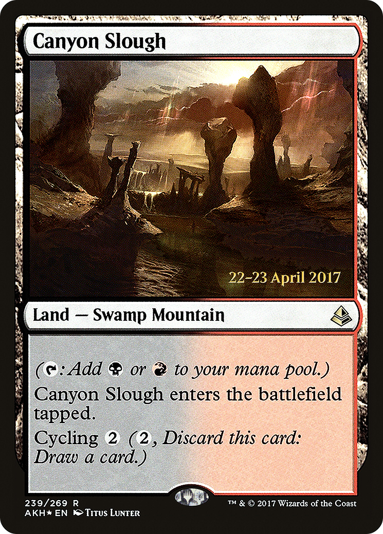 Canyon Slough - Prerelease Promo [PAKH-239s]