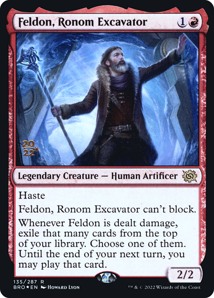 Feldon, Ronom Excavator - Prerelease Promo [PBRO-135s]