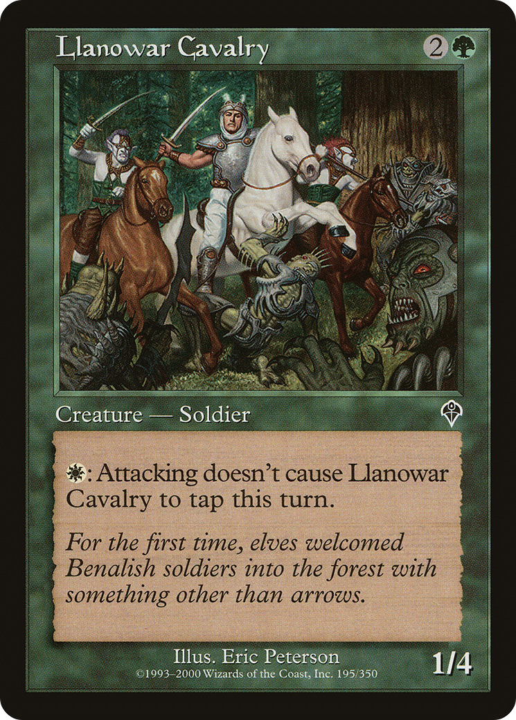 Llanowar Cavalry [INV-195]